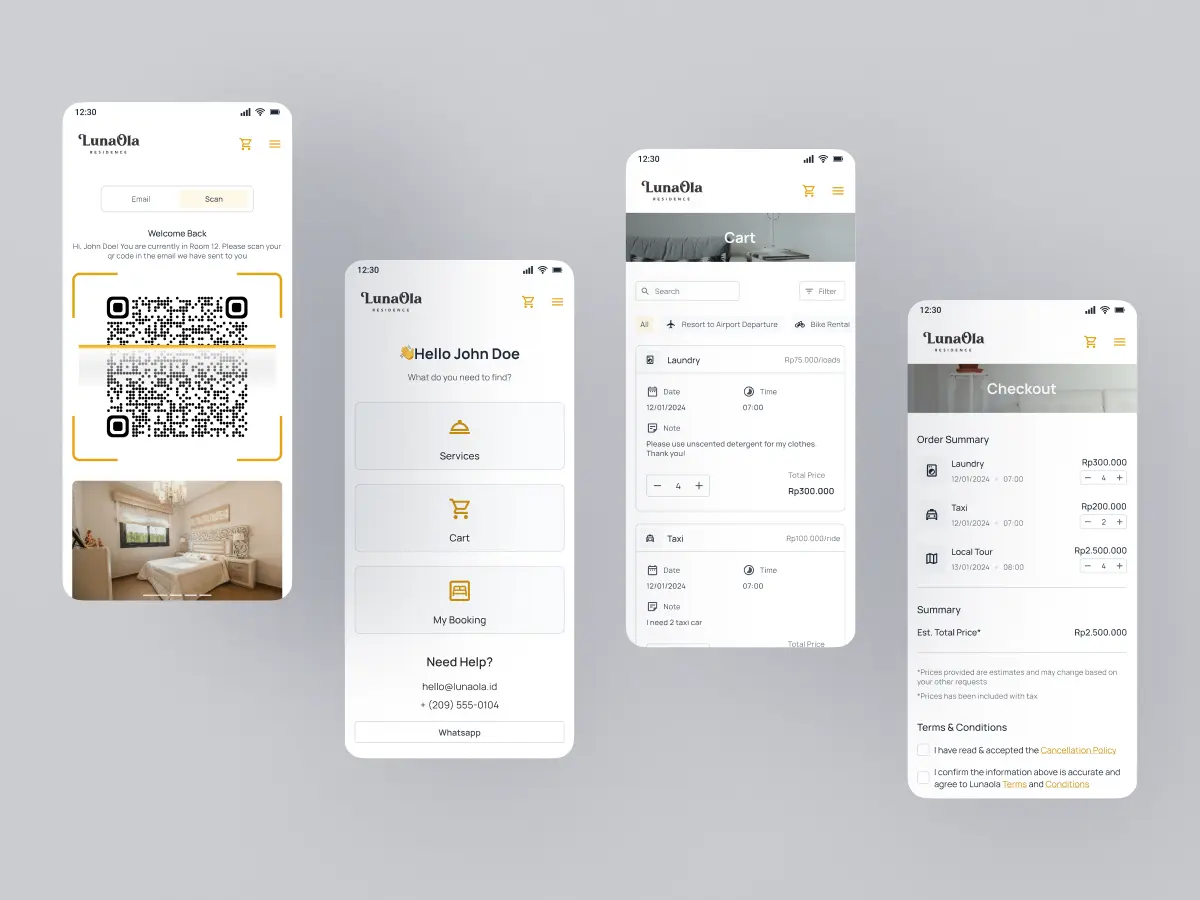 Integrated Services for Villa Vacation Experience