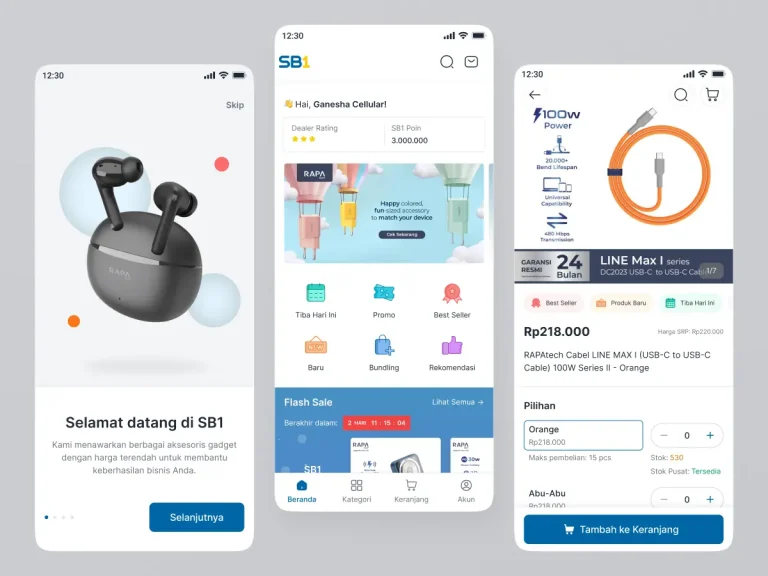 SB1: A B2B E-commerce for Gadget Accessories